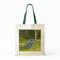 Miniature Schnauzer Tote Bag by normagolden Miniature Schnauzer Tote Bag