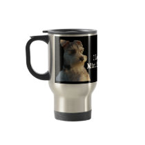 Miniature Schnauzer Travel Mug by normagolden Miniature Schnauzer Travel Mug