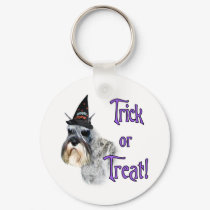 Miniature Schnauzer Trick keychains
