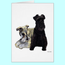 Miniature Schnauzers - Card cards