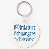 Miniature Schnauzers Forever keychains by TLArnold4 Miniature Schnauzers Forever keychains
