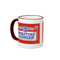 Miniature Schnoxie mugs