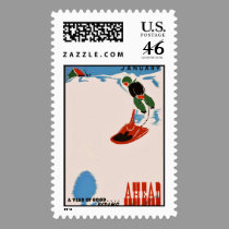MiniBob Winter Stamp