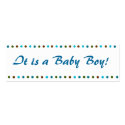 Minicard Baby Boy Birth Announcement business cards by happytwitt Minicard Baby Boy Birth Announcement business cards