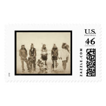 Miniconjou Indian Grass Dancers SD 1890 Postage Stamps