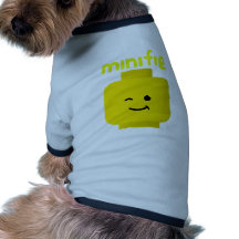 MINIFIG HEAD DOGGIE T SHIRT