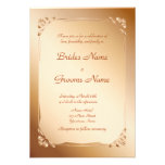 Minimal and  modern beige  Wedding Invitation invitations