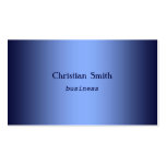 Minimal and  modern blue Business Card business cards