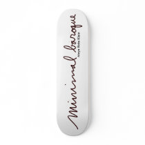 Minimal Baroque Pro Model Skateboard