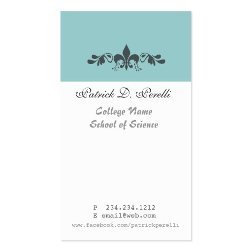 Minimal Simple Business Card Template (front side)