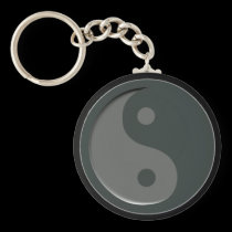 Minimal YingYang Keychain keychains