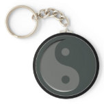 Minimal YingYang Keychain