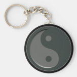 Minimal YingYang Keychain