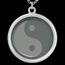 Minimal YinYang Necklace