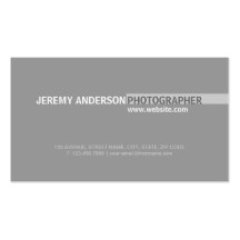Minimalist Business Card Template