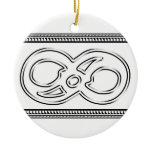 Minimalist Infinity Ornament