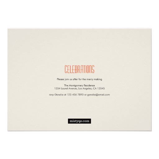 Minimalist Photo Graduation Announcement