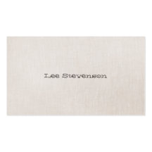 Minimalistic is Fun Business Card