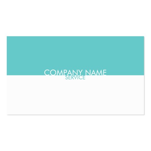 Minimalistic Modern Business Card Template (front side)