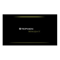 Minimalistic Modern Gradient Lines Business Card