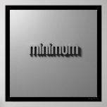 Minimum posters