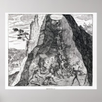 Mining', Frankfurt, 1602 Print