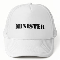 MINISTER BASEBALL CAP hats by emersoninstitute MINISTER BASEBALL CAP hats