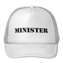 MINISTER BASEBALL CAP hats