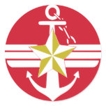 Minister Of Defence Of The Republic Of Korea, Sout Round Stickers