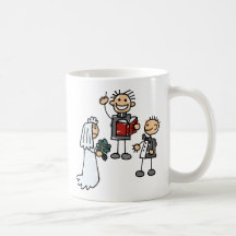 Minister Priest Reverend Performs Wedding Ceremony Coffee Mugs