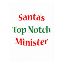 Minister Top Notch Postcards