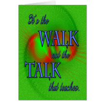 Ministry Appreciation Walk Card