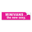 Minivans are Sexy! bumper stickers by twopotatoes Minivans are Sexy! bumper stickers