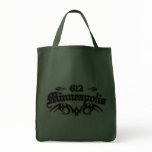 Minneapolis 612 tote bag