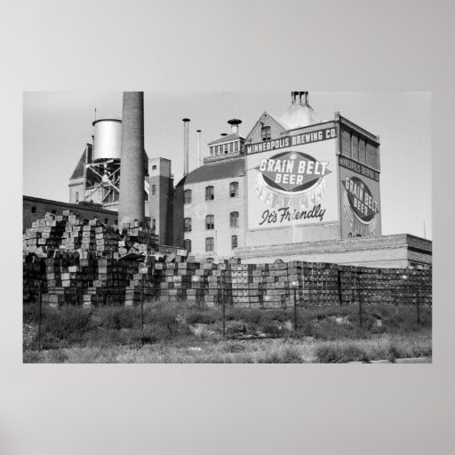 Minneapolis Brewery, 1930s Print