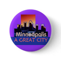 Minneapolis Button by samappleby Minneapolis Button