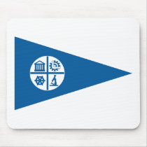 Minneapolis Flag Mousepad by FlagTshirts Minneapolis Flag Mousepad