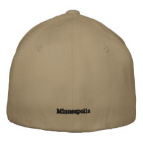 Minneapolis Lid embroidered hats by JuddMacKinnon Minneapolis Lid embroidered hats
