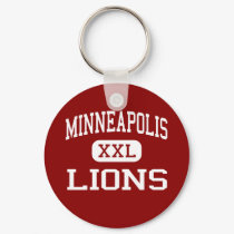 Minneapolis - Lions - High - Minneapolis Kansas keychains by customteamsportswear Minneapolis - Lions - High - Minneapolis Kansas keychains