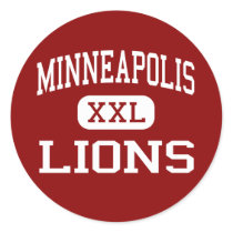Minneapolis - Lions - High - Minneapolis Kansas stickers by customteamsportswear Minneapolis - Lions - High - Minneapolis Kansas stickers