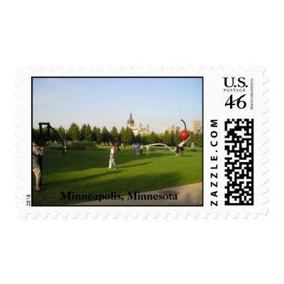 Minneapolis, Minnesota Postage Stamps by robbinsadam