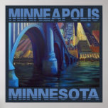 MINNEAPOLIS MINNESOTA PRINT