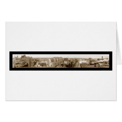 Minneapolis MN Skyline Photo 1911 Card by lc_panoramicphotos
