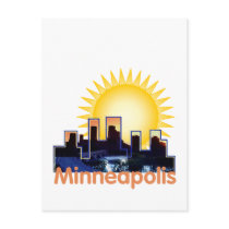 Minneapolis Postcard by samappleby Minneapolis Postcard