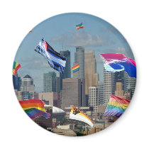 Minneapolis Pride magnets by markthaler Minneapolis Pride magnets