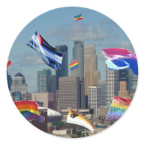 Minneapolis Pride stickers by markthaler Minneapolis Pride stickers