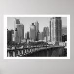 Minneapolis Skyline In Daylight Poster