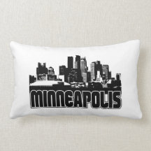 Minneapolis Skyline Pillow