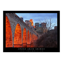 Minneapolis Stone Arch Bridge posters by 3rdfoundation Minneapolis Stone Arch Bridge posters