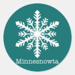Minnesnowta Snowflake Stickers